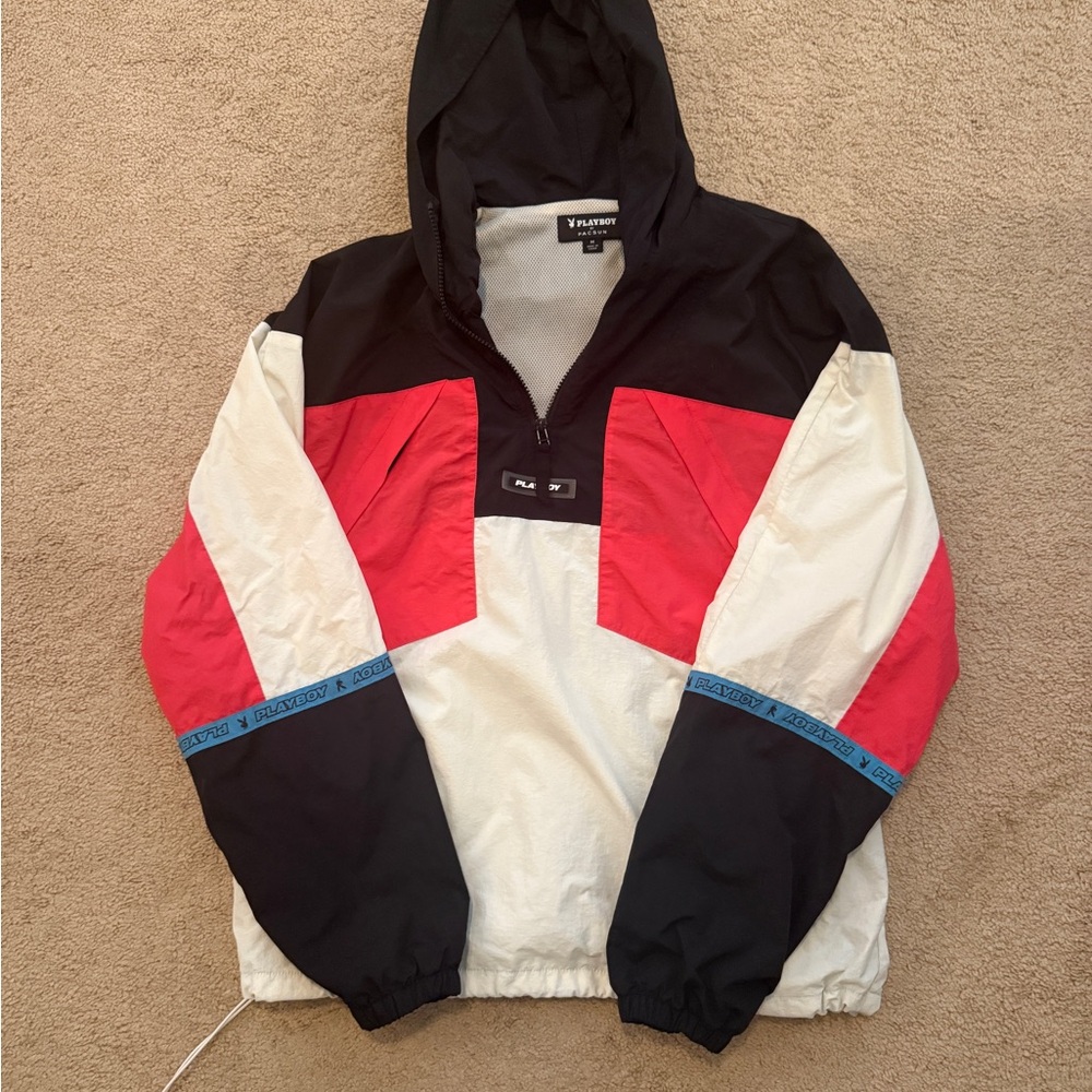 Pacsun x Playboy Windbreaker Jacket Streetstyle